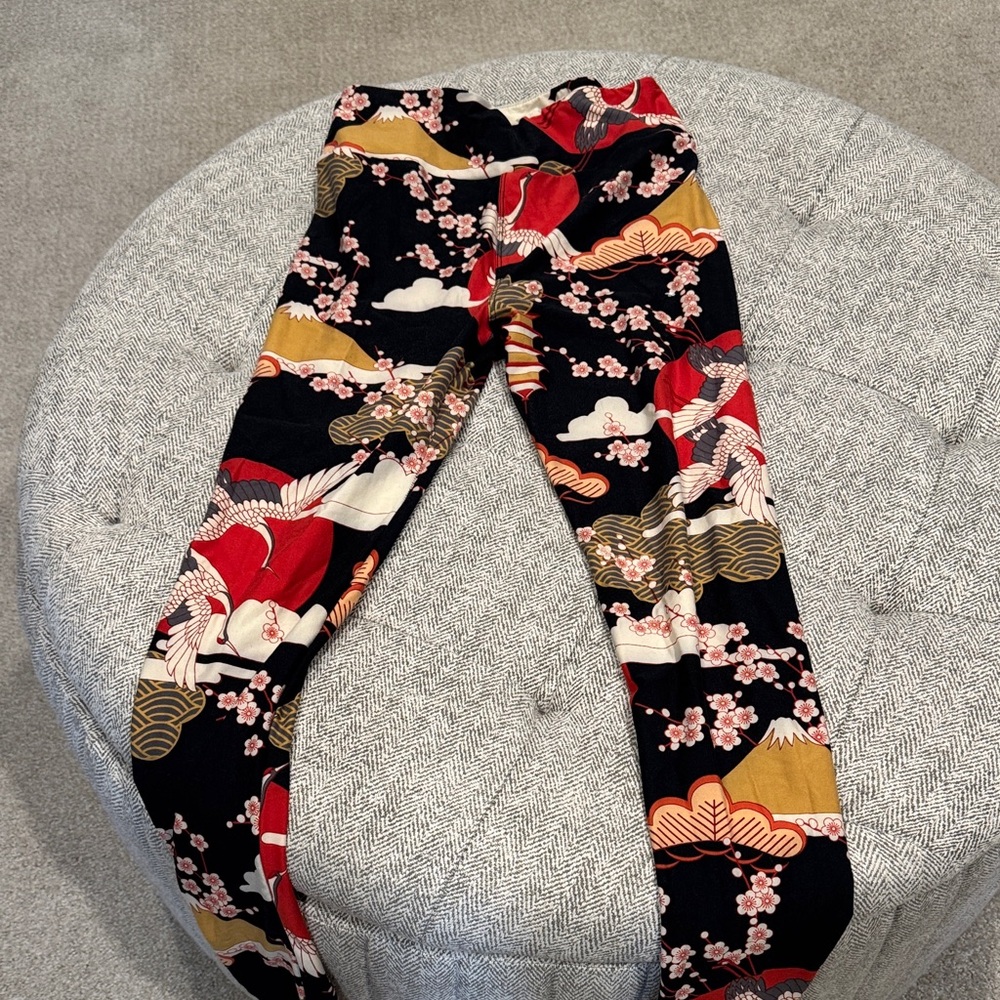 LuLaRoe Multicolor Patterned Leggings